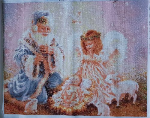 Mary G. Christmas, diamond painting,